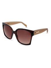 Karen Millen Brown Sunglasses - Image 1 of 5