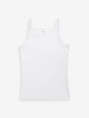 Name It White Organic Cotton Vest 2 Pack - Image 4 of 5