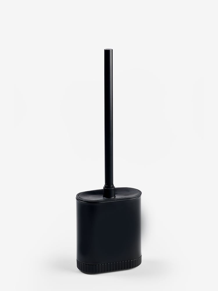 Black Slimline Silicone Toilet Brush - Image 3 of 4