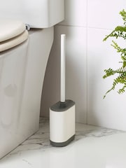 White Slimline Silicone Toilet Brush - Image 1 of 4