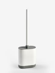 White Slimline Silicone Toilet Brush - Image 3 of 4
