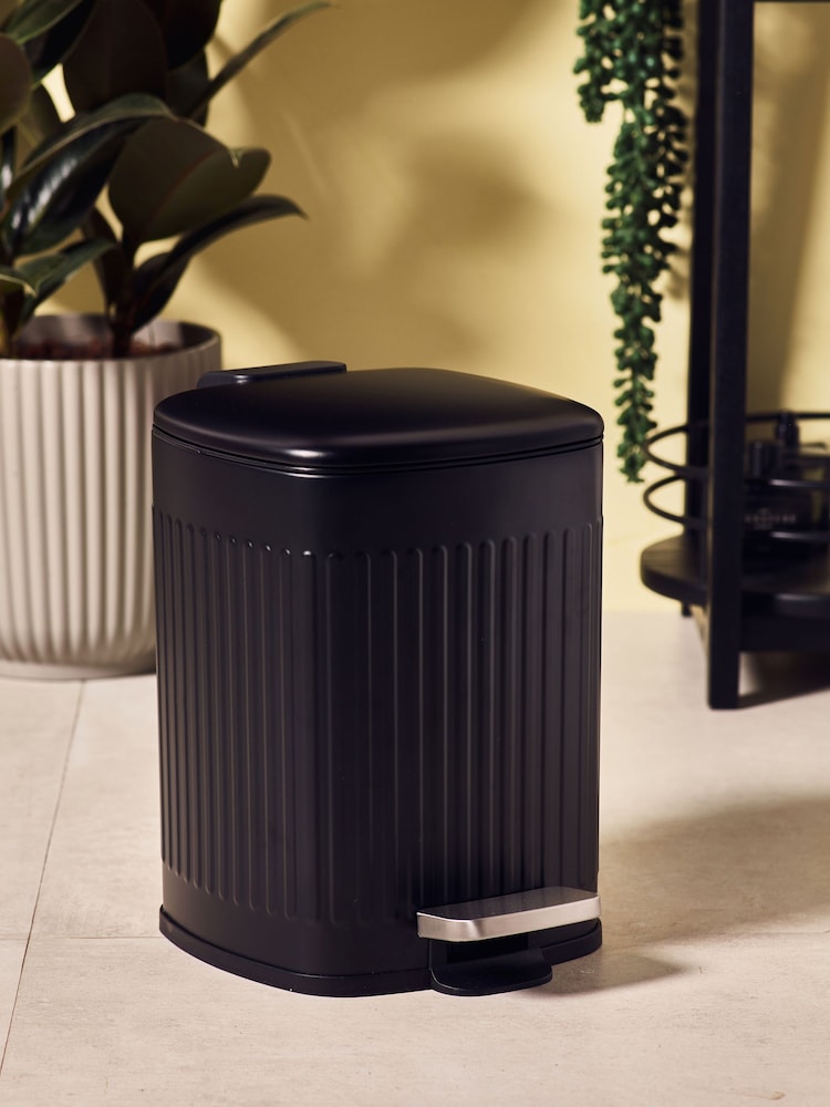 Soft Close Rib Pedal Bin 6 Litre - תמונה 1 מתוך 4