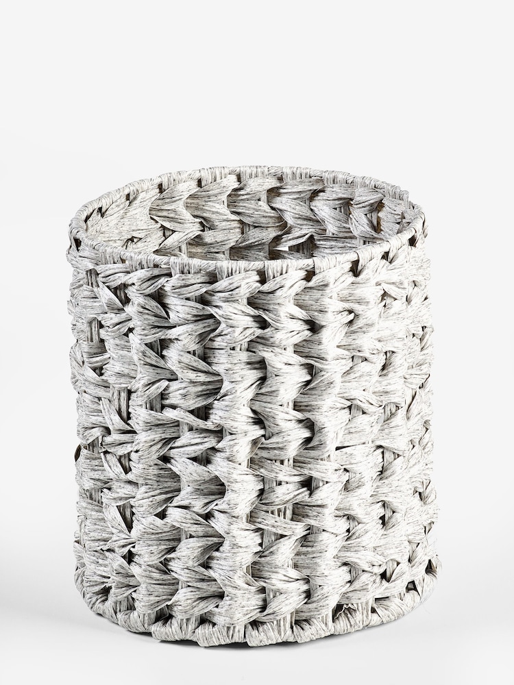 Grey Woven Bin - Image 1 of 3
