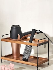 Natural Ashwood Straighteners and Hair Dryer Storage Holder - Image 1 of 5