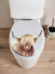 Grey Hamish Toilet Seat - Image 1 of 3