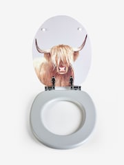 Grey Hamish Toilet Seat - Image 3 of 3