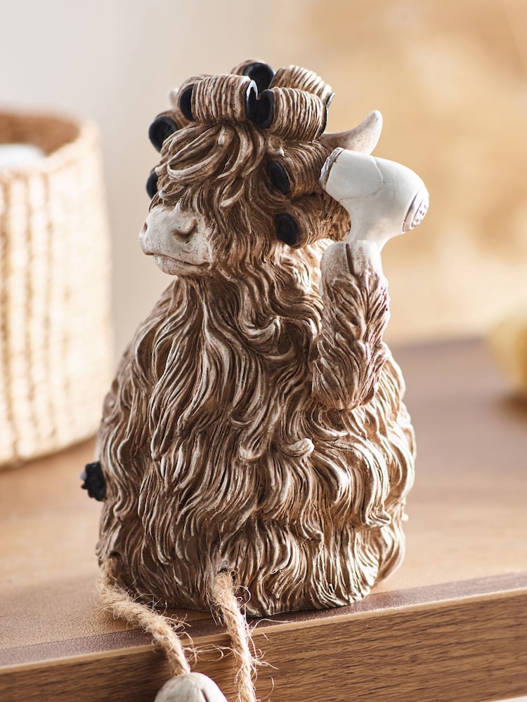 Natural Hamish Hair Ornament - Image 2 of 3