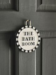 Slogan Bathroom Door Sign - Imagen 2 de 4