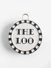 Slogan Bathroom Door Sign - Imagen 3 de 4