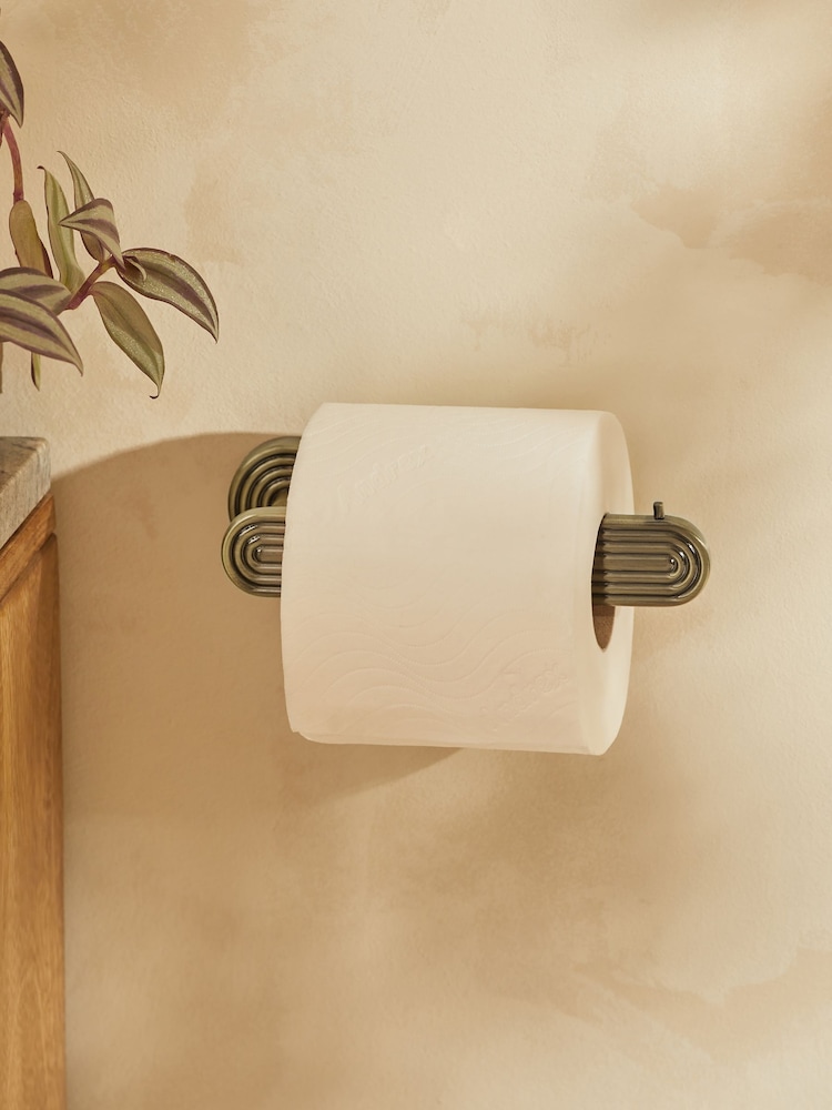 Suporte de papel higiênico Rib - Imagem 1 de 5
