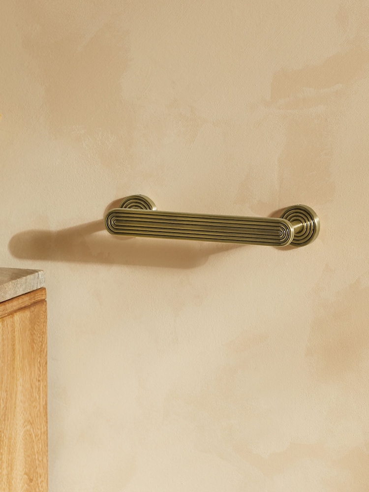 Gold Rib Towel Rail - Image 1 of 4