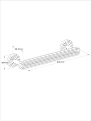 Gold Rib Towel Rail - Image 4 of 4