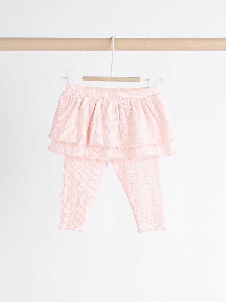 Rose/Crème - Paquet de jambières à tutu pour bébé 2 - Image 3 of 10