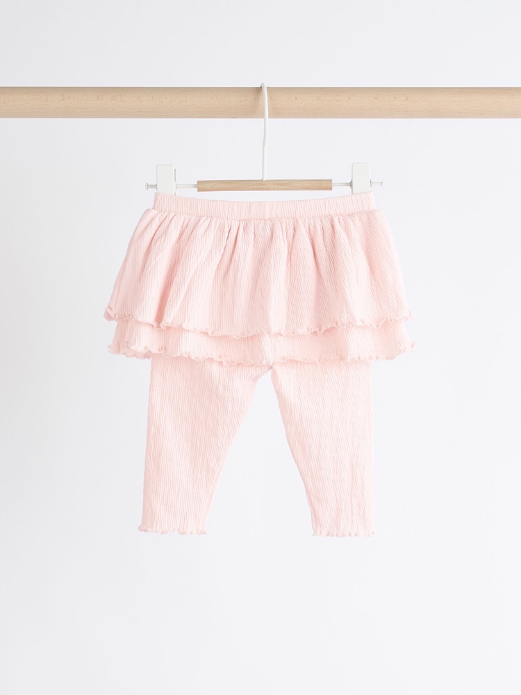 Rose/Crème - Paquet de jambières à tutu pour bébé 2 - Image 5 of 10
