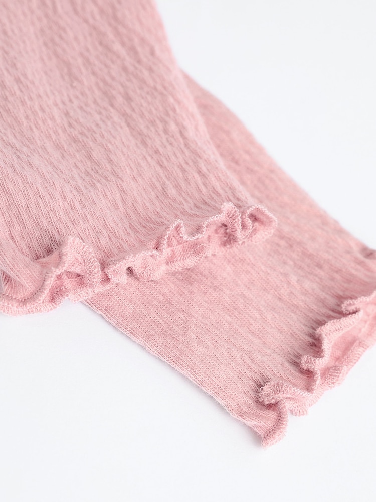 Rose/Crème - Paquet de jambières à tutu pour bébé 2 - Image 9 of 10