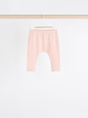 White/Pink Baby Leggings 4 Pack (0mths-2yrs) - Image 3 of 10