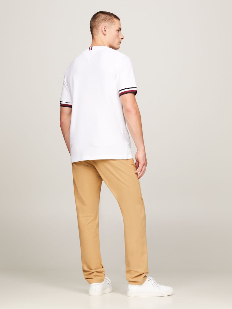 Tommy Hilfiger White Monotype T-Shirt - Image 2 of 6