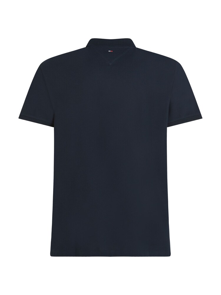 Tommy Hilfiger Blue Monotype Polo Top - Image 6 of 6