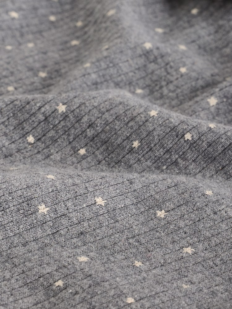 Grey Bow Print Baby Leggings 3 Pack - Image 11 of 11