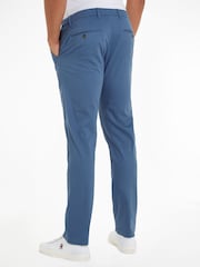 Tommy Hilfiger Blue Denton Structure Chino Trousers - Image 2 of 6