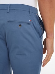 Tommy Hilfiger Blue Denton Structure Chino Trousers - Image 3 of 6