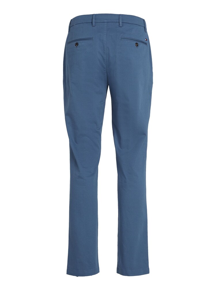 Tommy Hilfiger Blue Denton Structure Chino Trousers - Image 5 of 6