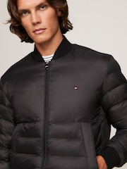 Tommy Hilfiger Black Packable Bomber Jacket - Image 4 of 6