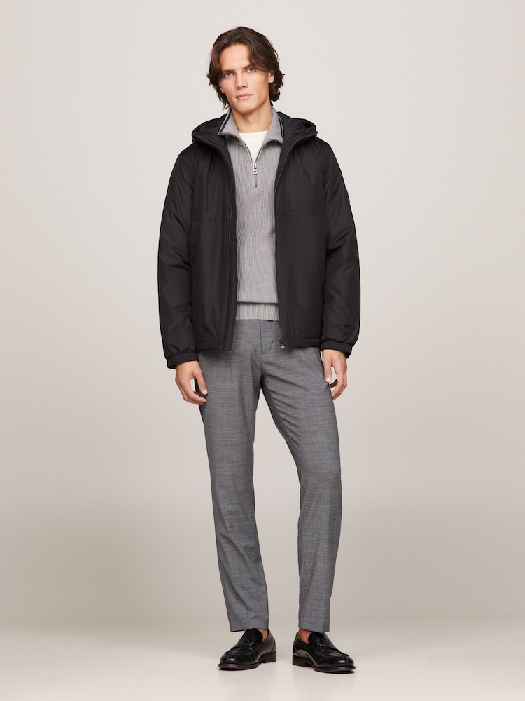 Tommy Hilfiger Black Portland Hooded Jacket - Image 2 of 6
