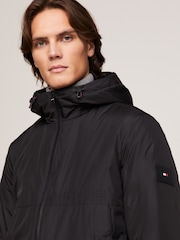 Tommy Hilfiger Black Portland Hooded Jacket - Image 4 of 6