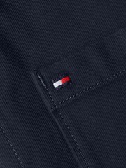 Tommy Hilfiger Blue Solid Bedford Overshirt - Image 6 of 6