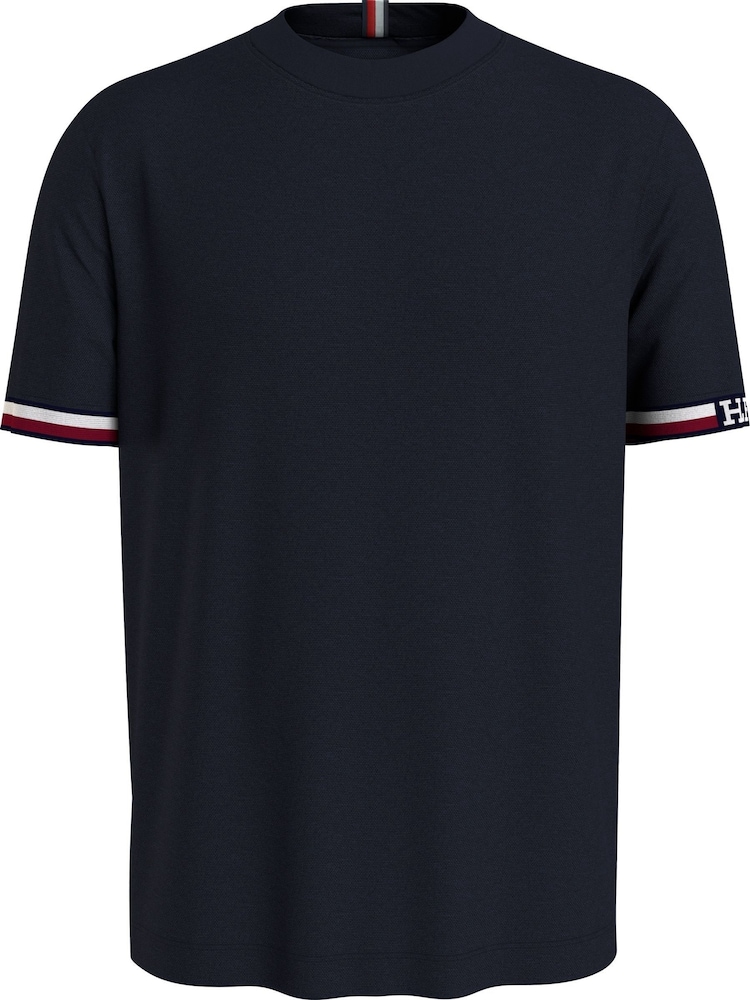 Tommy Hilfiger Blue Monotype T-Shirt - Image 1 of 5 Tommy Hilfiger Blue Monotype T-Shirt - Image 1 of 5