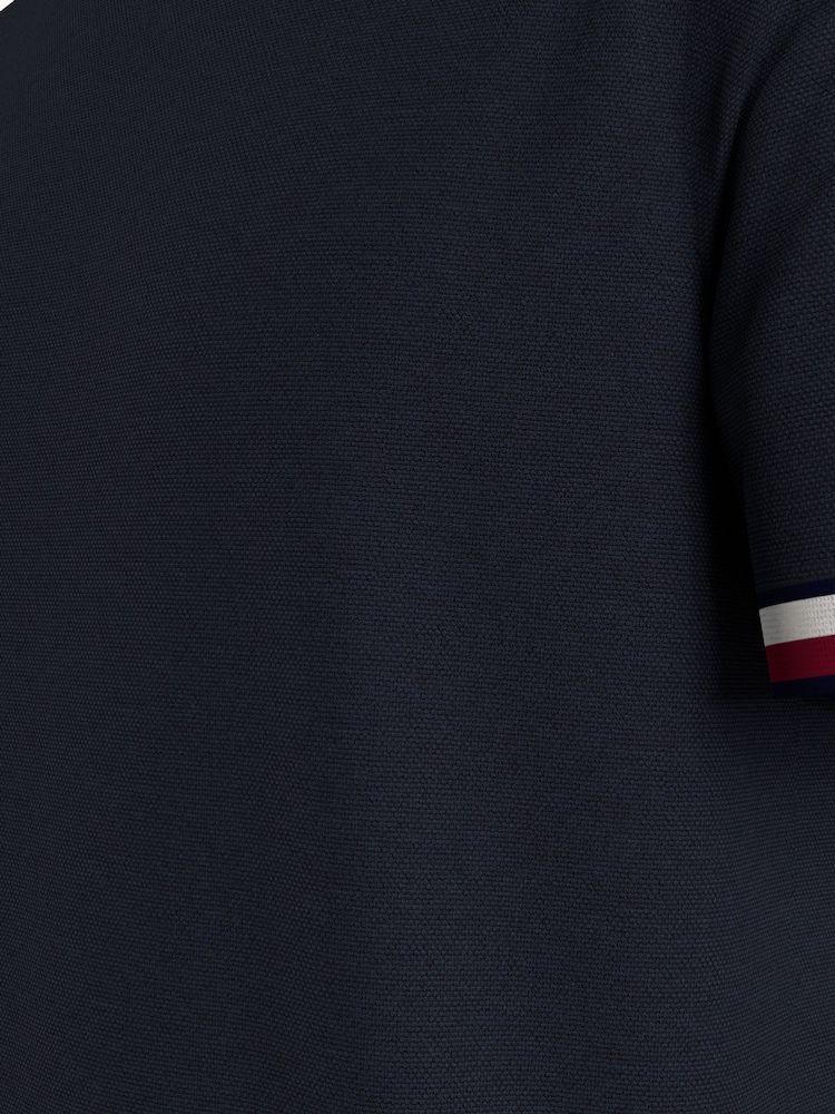 Tommy Hilfiger Blue Monotype T-Shirt - Image 5 of 5 Tommy Hilfiger Blue Monotype T-Shirt - Image 5 of 5