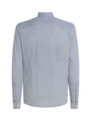 Tommy Hilfiger Blue BT Textured Gingham Shirt - Image 2 of 4