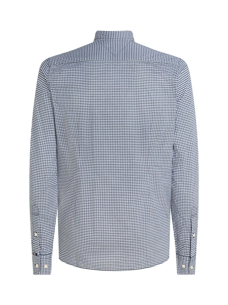 Tommy Hilfiger Blue BT Textured Gingham Shirt - Image 2 of 4 Tommy Hilfiger Blue BT Textured Gingham Shirt - Image 2 of 4