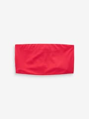 self. Red Bandeau Bra - Image 6 of 7