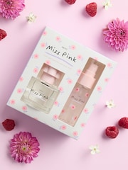 Kids Miss Pink 50ml Light Perfume and 50ml Body Mist Gift Set - Image 3 of 4