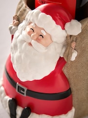 Red Santa Christmas Bottle Holder - Image 3 of 4