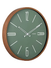 Karlsson Jungle Green large Marcado Wall Clock - Image 2 of 4