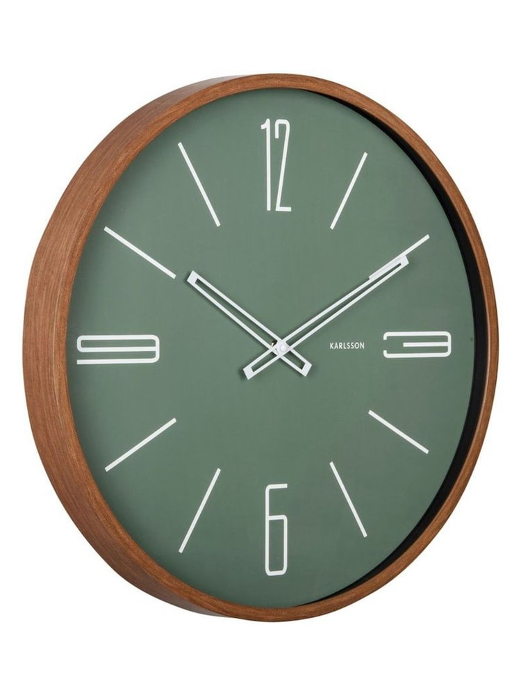 Karlsson Jungle Green large Marcado Wall Clock - Image 2 of 4
