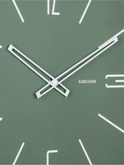 Karlsson Jungle Green large Marcado Wall Clock - Image 4 of 4