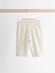 Blumenmuster, Mintgrün - Baby Top and Wide Leg Trousers 2 Piece Set (0mths-2yrs) - Bild 6 von 14