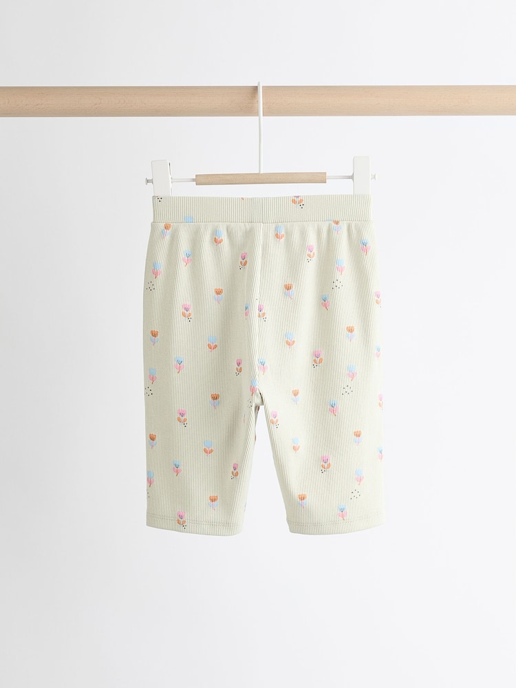 Vert menthe à fleurs - Baby Top and Wide Leg Trousers 2 Piece Set - Image 8 of 14