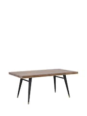Barker and Stonehouse Brown Modi Reclaimed Wood Dining Table - Image 3 of 6