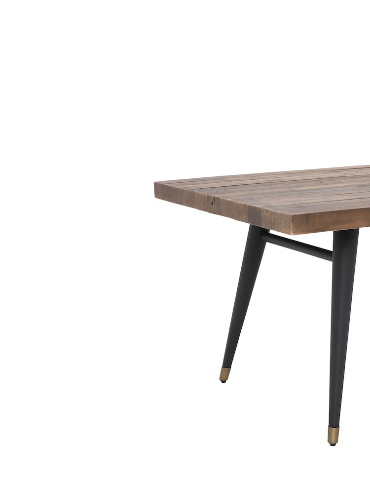 Barker and Stonehouse Brown Modi Reclaimed Wood Dining Table - Image 6 of 6