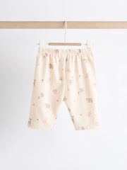 Pink/ Cream Hedgehog Baby Sweatshirt And Wide Leg Trousers Set - Image 6 of 11