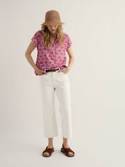 Seasalt Cornwall Pink Deep Lane Shirt - Image 1 of 5
