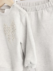 Grey/White Taping Baby Sweatshirt and Joggers Set - Image 11 of 11