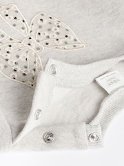 Grey/White Taping Baby Sweatshirt and Joggers Set - Image 8 of 11
