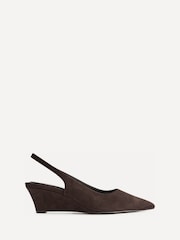 Linzi Brown Janelle Wedge Court Heels - Image 2 of 5