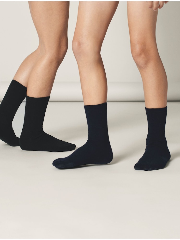 Name It Black Socks 7 Pack - Image 3 of 3 Name It Black Socks 7 Pack - Image 3 of 3
